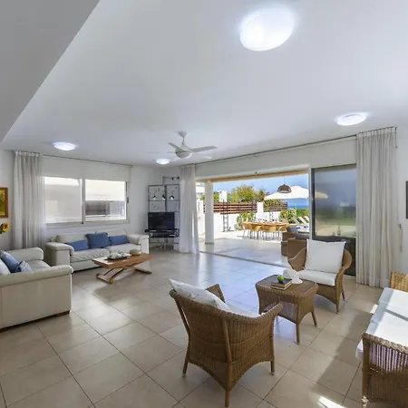 You And Your Family Will Love This 5 Star Beachfront Villa, Protaras Villa 1536 Villa