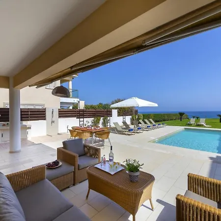 You And Your Family Will Love This 5 Star Beachfront Villa, Protaras Villa 1536 *