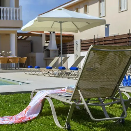 You And Your Family Will Love This 5 Star Beachfront Villa, Protaras Villa 1536 Villa *